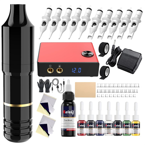 Solong Complete Tattoo Kit for Beginners