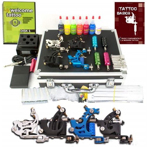 Kit per tatuaggio Grinder Tatuaggio con faccia da pirata