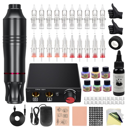 Kit completo de iniciação à tatuagem ITATOO