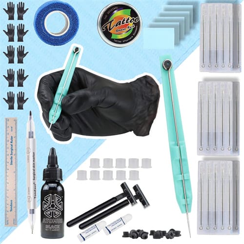 Looney Zoo Premium Stick and Poke Tattoo Kit