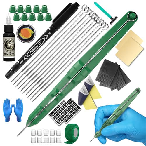 Wormhole Stick and Poke Tattoo Kit