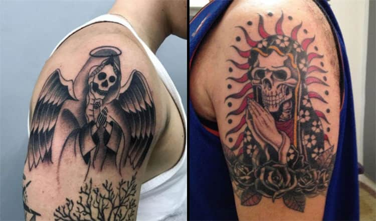 Tatuaggio della Santa Muerte