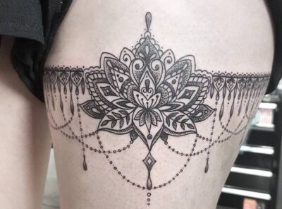 Fall In Love With Most Charming Garter Belt Tattoo Ideas