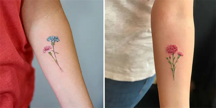 30+ Carnation Tattoo Ideas with Meanings: Unveiling the emotions